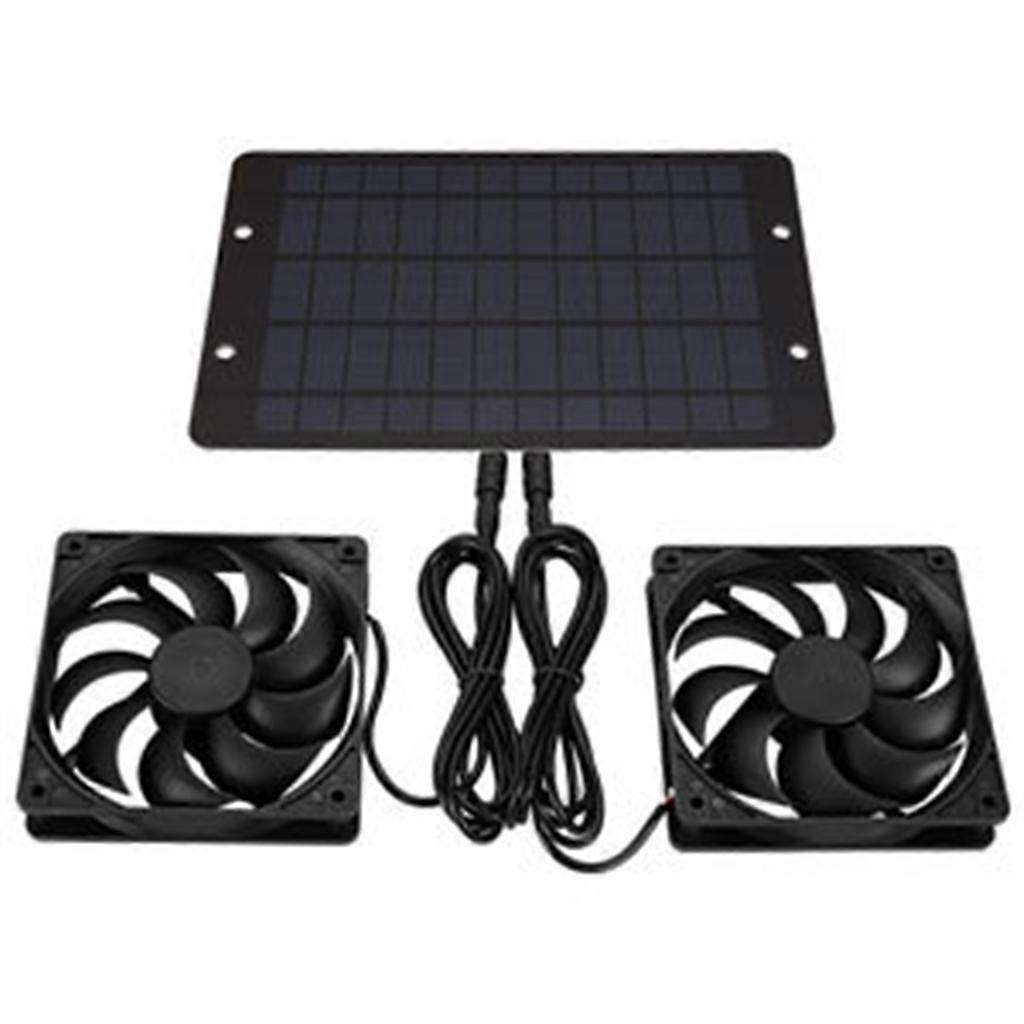 Two-in-One Solar Fan Electric Ventilation System Ventilation Solution Durable