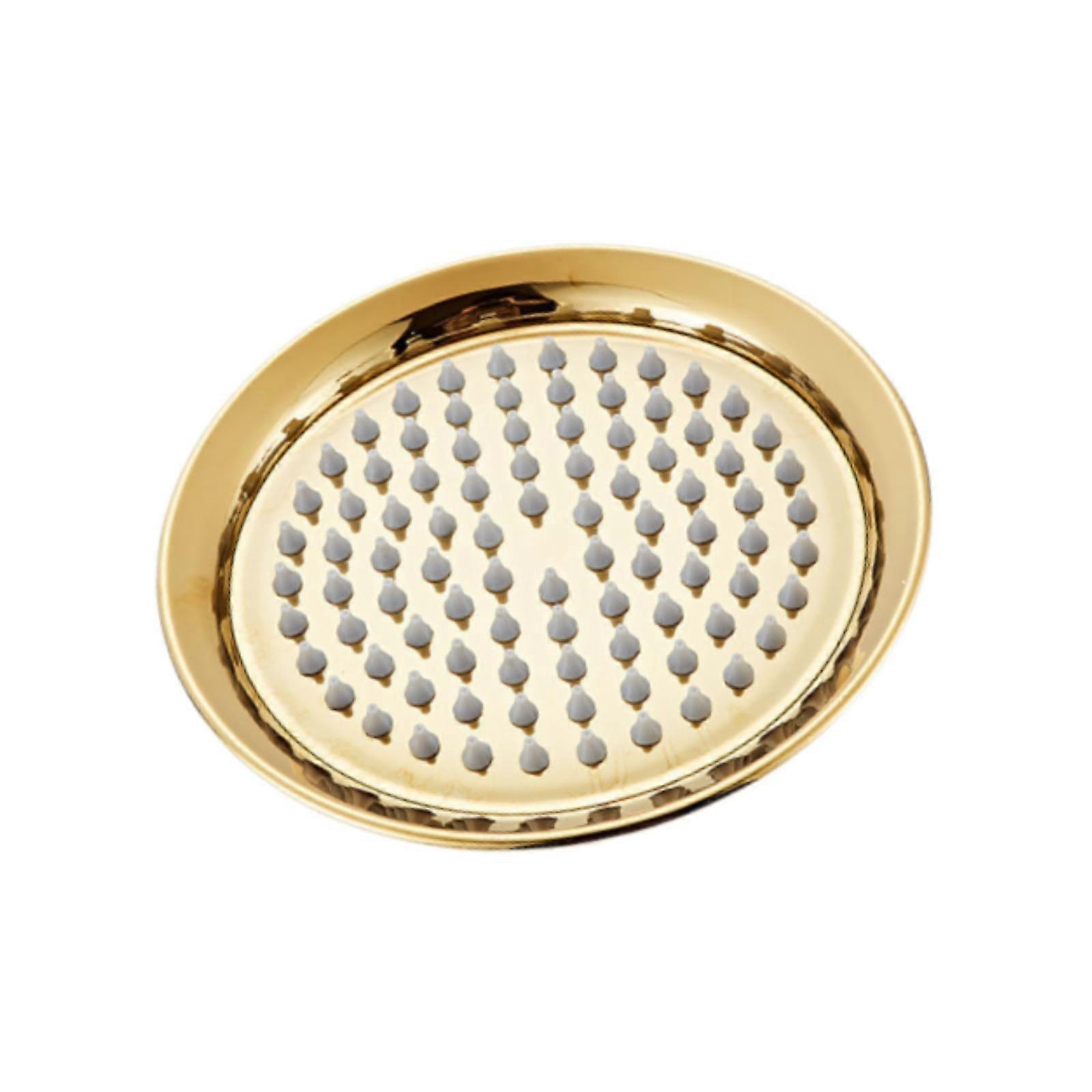 Regenduschkopf Einfach zu installieren Retro Dusche Robuster Edelstahl Gold