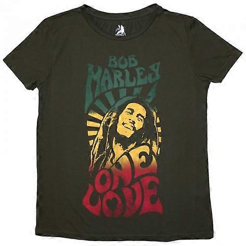 Bob Marley Womens/Ladies One Love Gradient T-Shirt