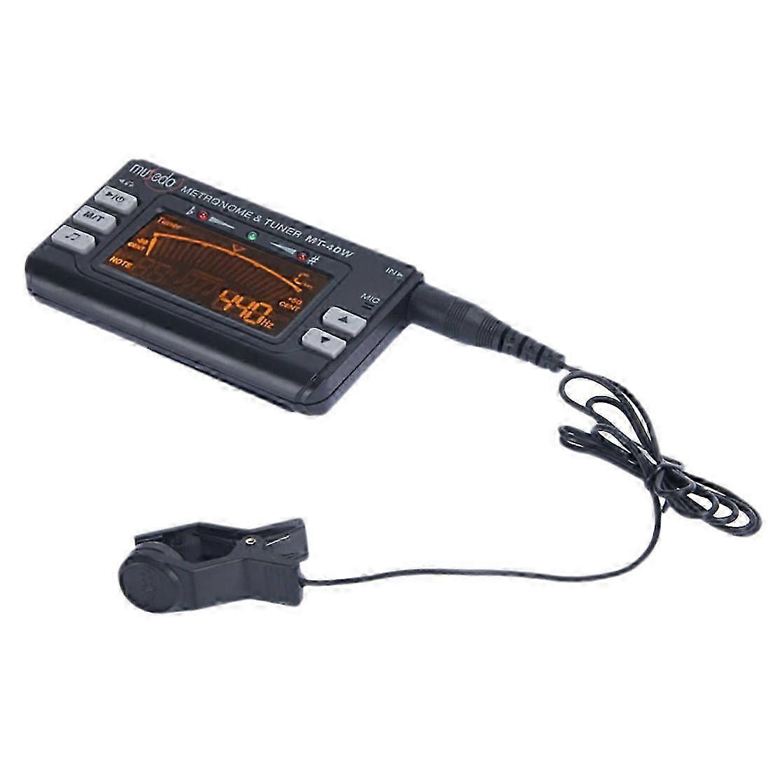 MT-40W -Tuner Tone Generator Electronic Digital LCD 3 in 1 LCD Clarinet Saxophone Tuner/Metronome