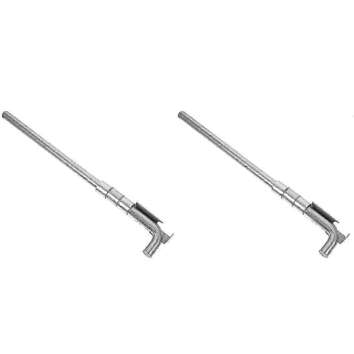 2PCS Stainless Steel Door Bolt, Floor Lock for Ground Security