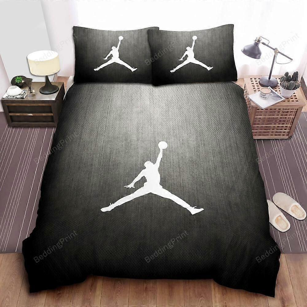 v2209 Lakan Michael Jordan Överdrag Täcke Påslakan Set Barn Queen Sängkläder Sängkläder3-delat sängkläder (1 påslakan + 2 kudde shams) Säng Sh