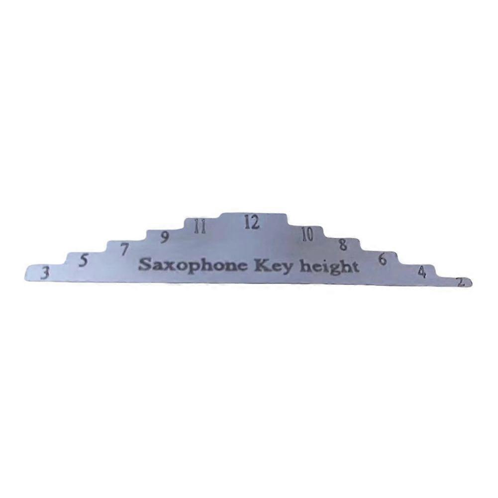 Saxophone Opening Height Gauge Musical Instrument Measurement Tools Steel Repair Parts for Clarinet