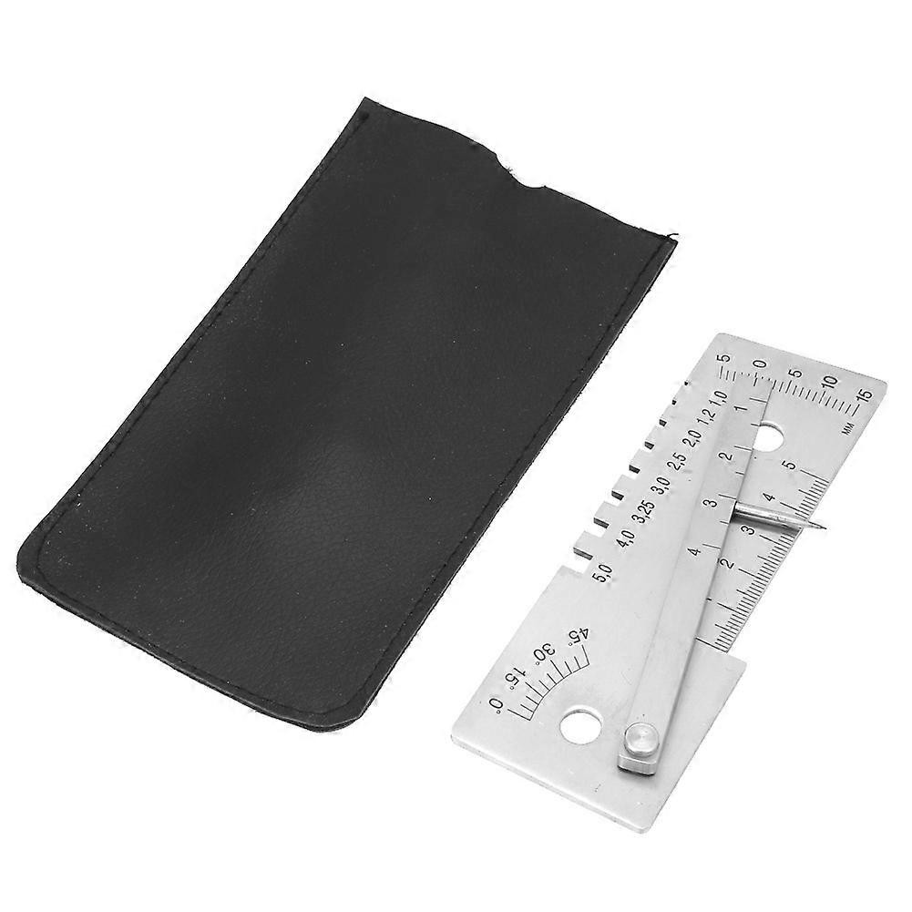 Universal Multi-function Weld Gauge Welder Seam Inspection Measuring Ruler Welding Tool