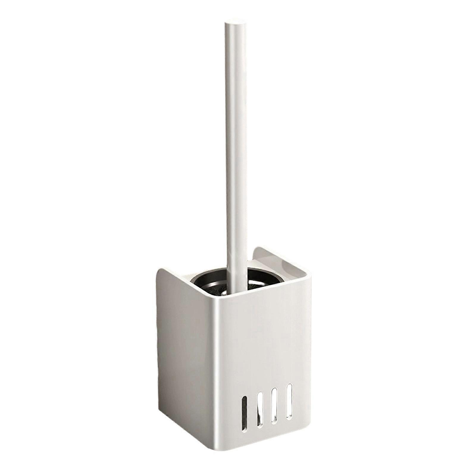 Toilet Brush Space Saving Wall Mountable or Freestanding Easy to Use and Maintain
