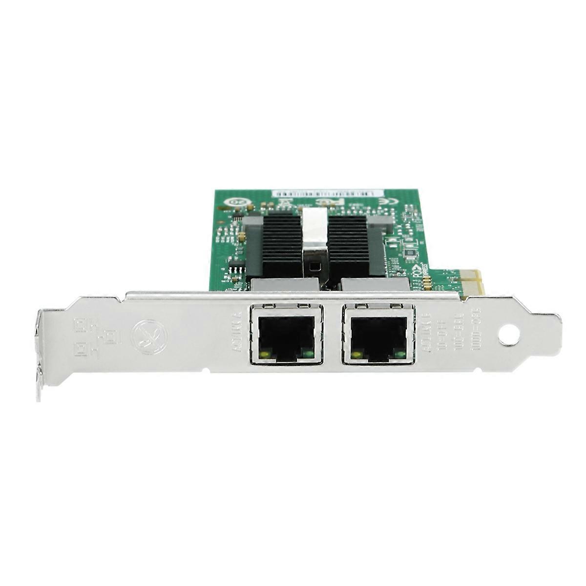 Gigabit Network Card,10/100/1000Mbps Dual Ports RJ45 Ethernet Adapter, with 82576 Chip, PCI-Express