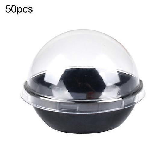 50Pcs Tasteless Egg-Yolk Puff Container Convenient Helpful Easy Release Cupcake Holders
