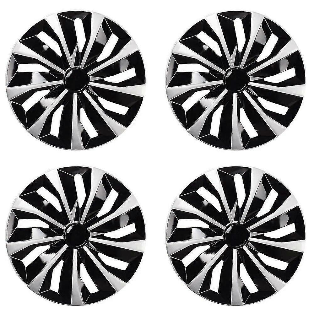 4pcs 16 אינץ 'כיסויי גלגלים לרכב עבור r16 חישוקי רכזת ברזל abs כובעי רכזת חישוקי גלגלים כיסוי hubcap