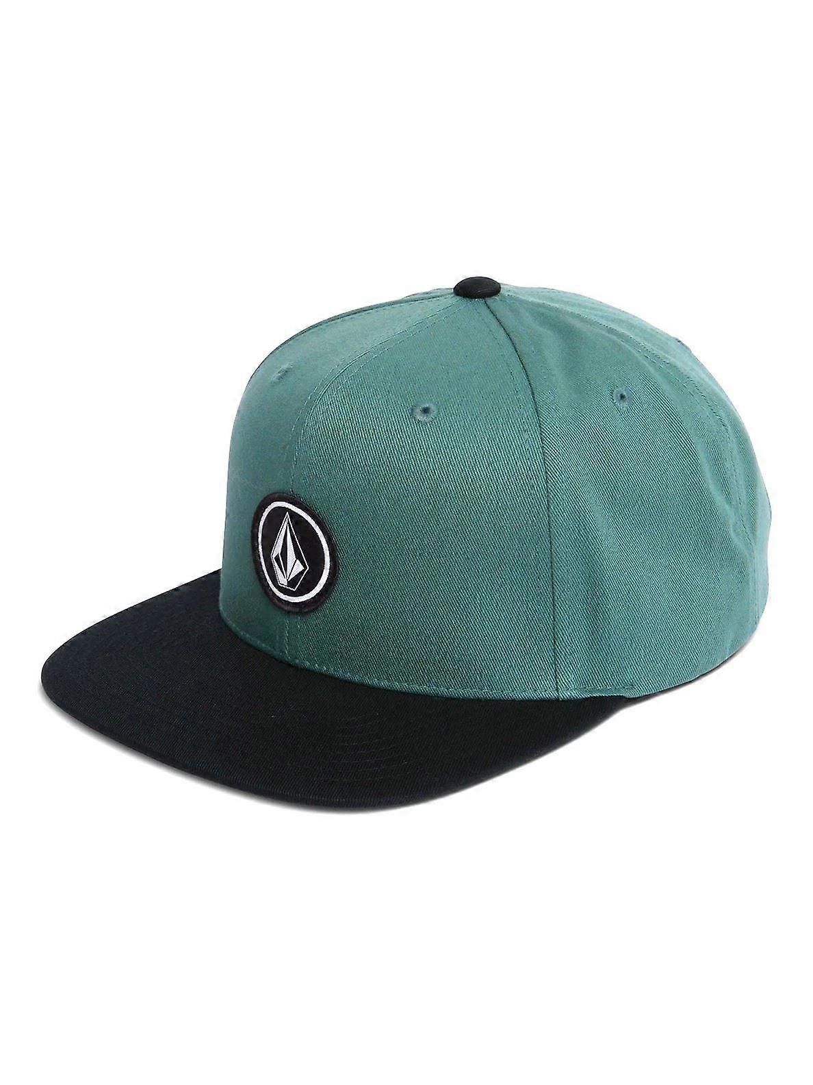 Volcom Mens Snapback Flat Peak Quarter Twill Cap