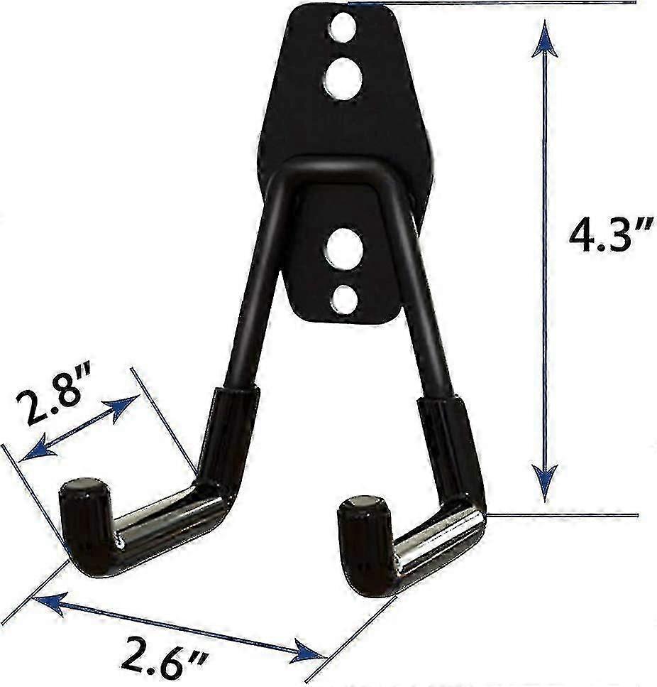 unique 2 Pack Garage Storage Utility Hooksgarage Garden Tool Organizersteel Wall Mount Hooks, Garden Small U Hooks