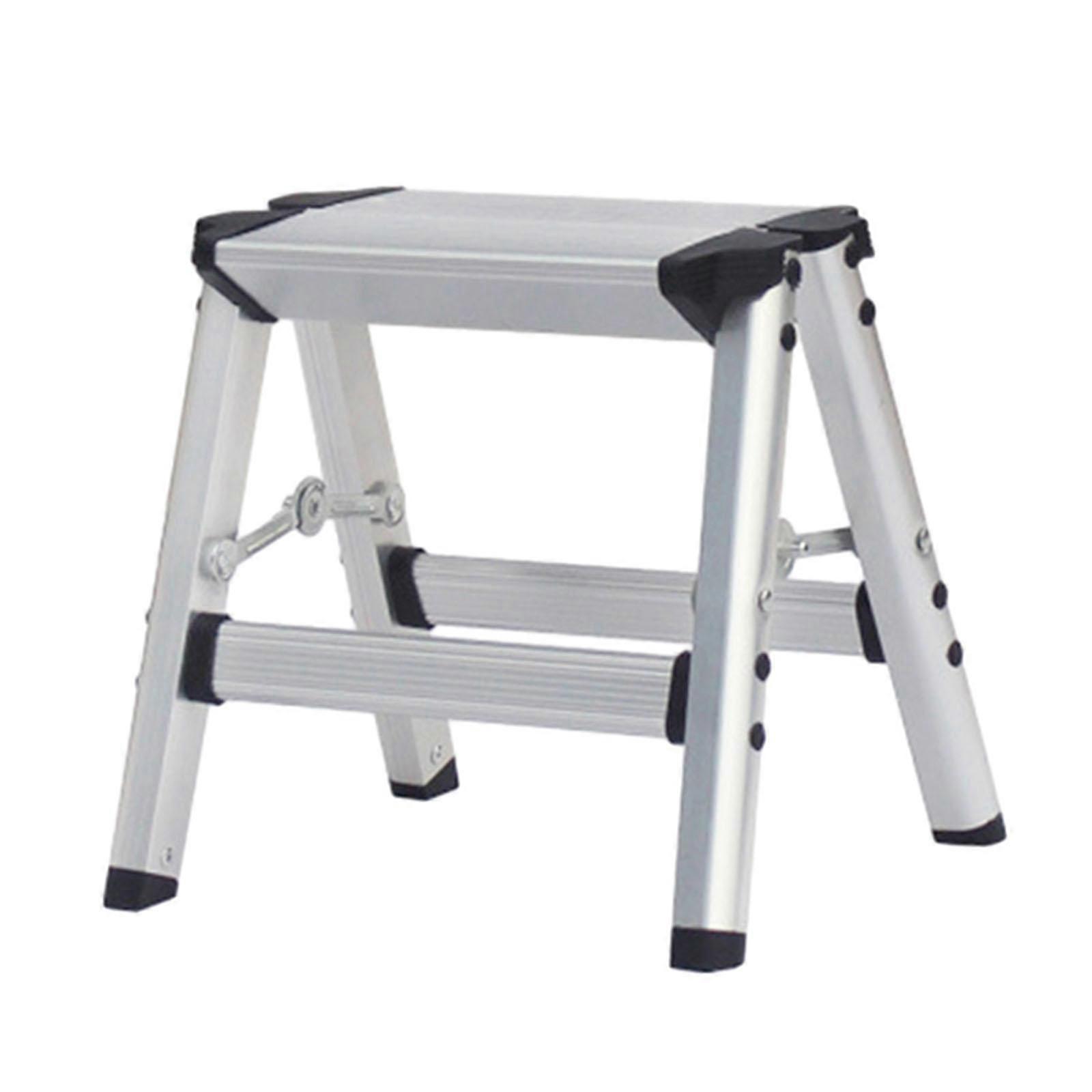 Folding Ladder Space Saving Sturdy Practical for Kitchen Household Factories