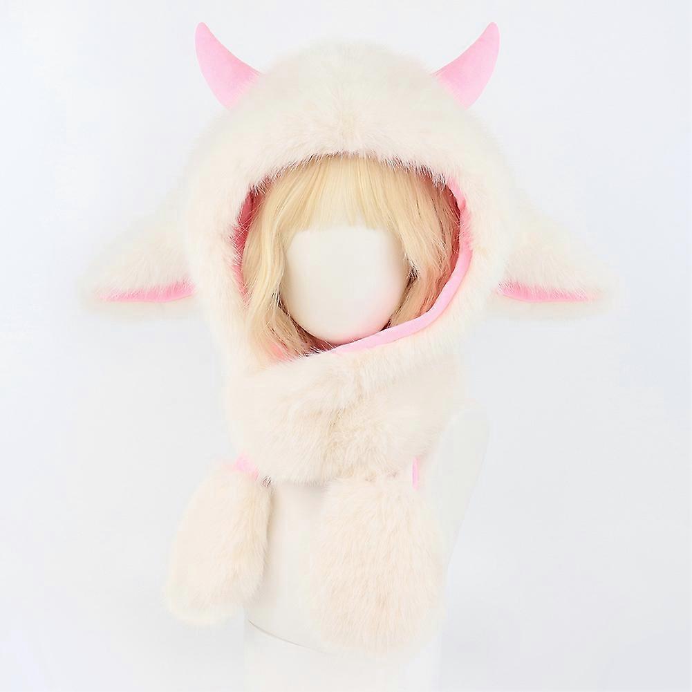 Early ears and autumn/winter hair warming hat, perfect for warmth, and the width of the hat is perfect for the horn