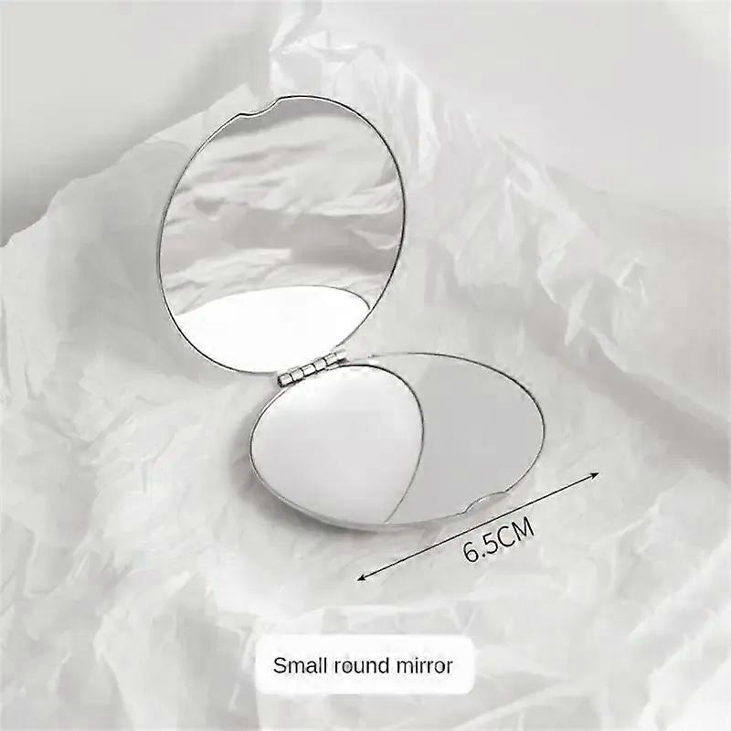 Folding Double Sided Mirror 1 Pack Makeup Mirror Small Volume Aluminum Mirror Vanity Mirror Makeup Tools Folding Mirror Foldable