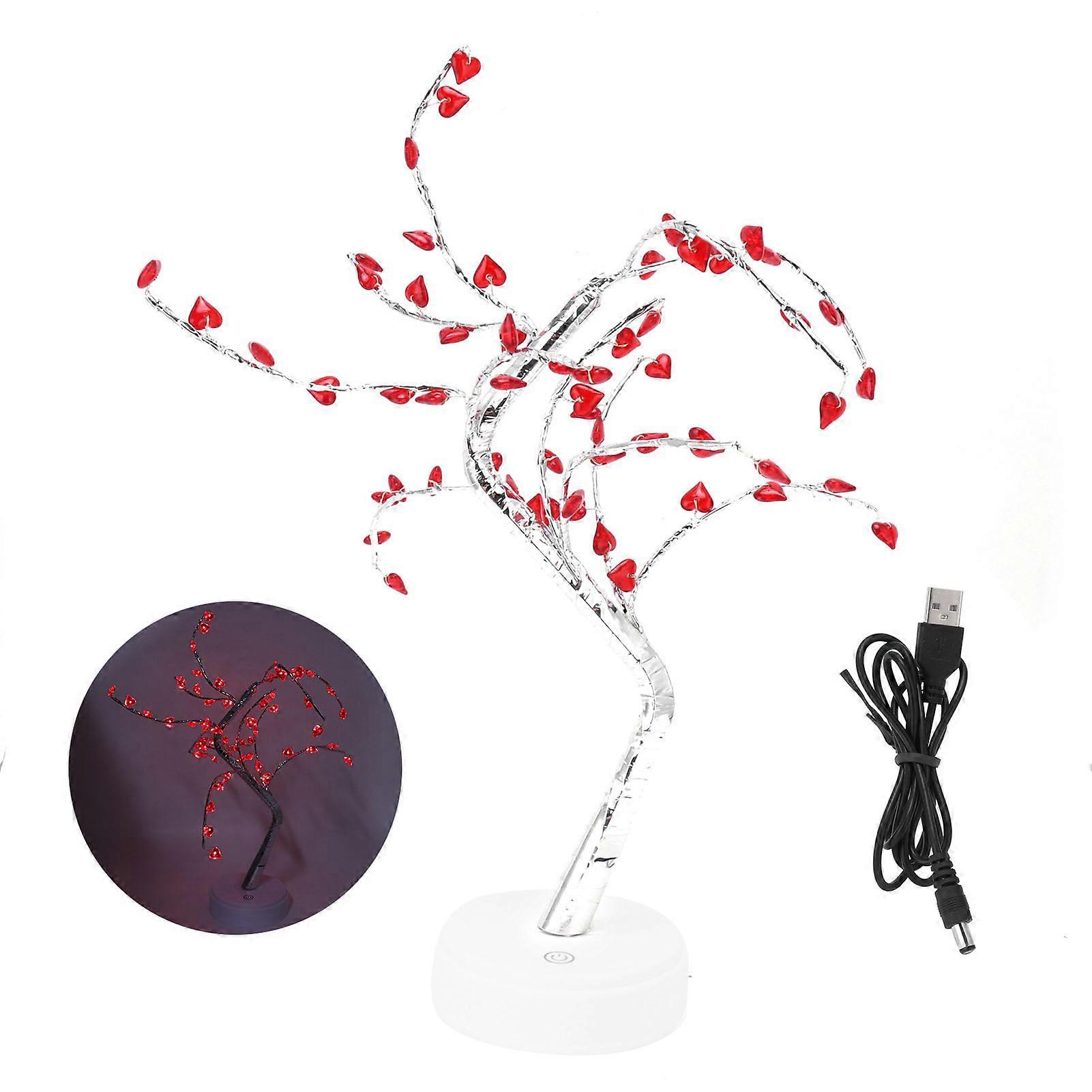 Tree Shape Lights USB Battery Dual-Power 60 LEDs IP20 DIY Decorative Lamp For Home Living Room