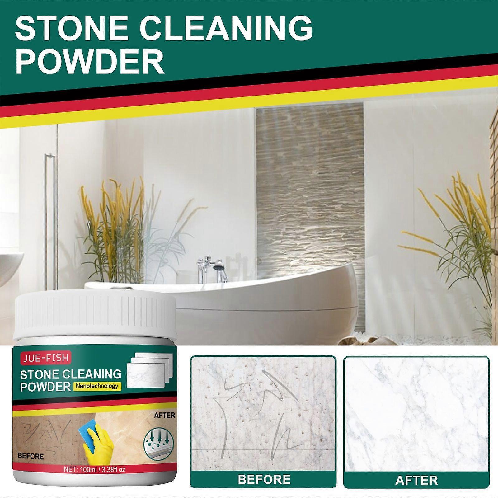 Stone Cleaning Powder - Deep Clean &; Polish Quartz Countertops, Αφαιρεί την Επίμονη Βρωμιά, 100ml