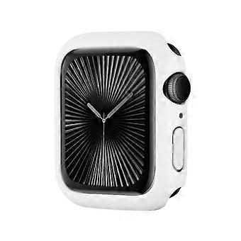 For Apple Watch Series 10 46mm Spray Glazing PC Frame Half Coverage Watch Case
