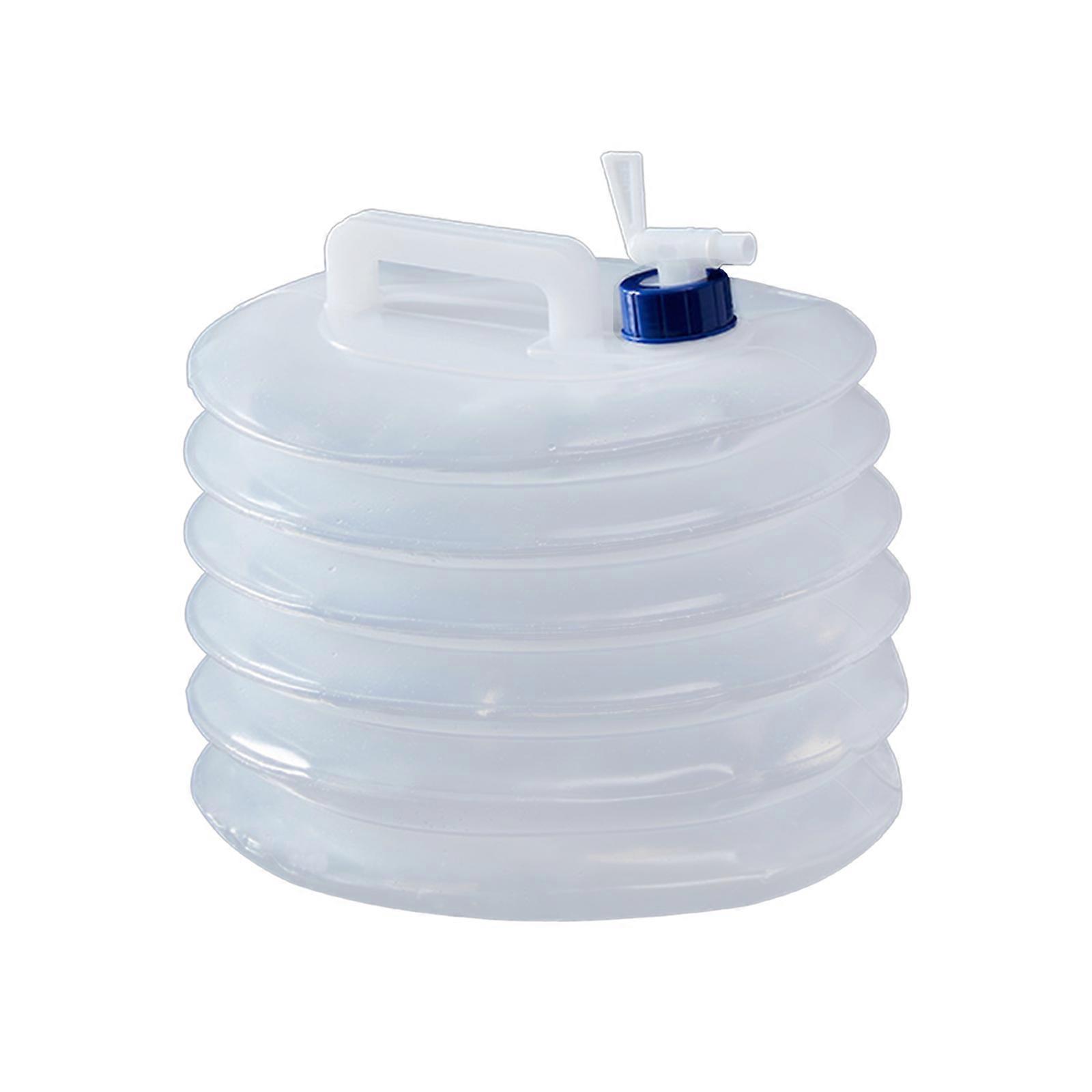 Lightweight Folding Water Bucket Collapsible Water Container with Tap Leak-proof Water Storage Bags Space Saving L