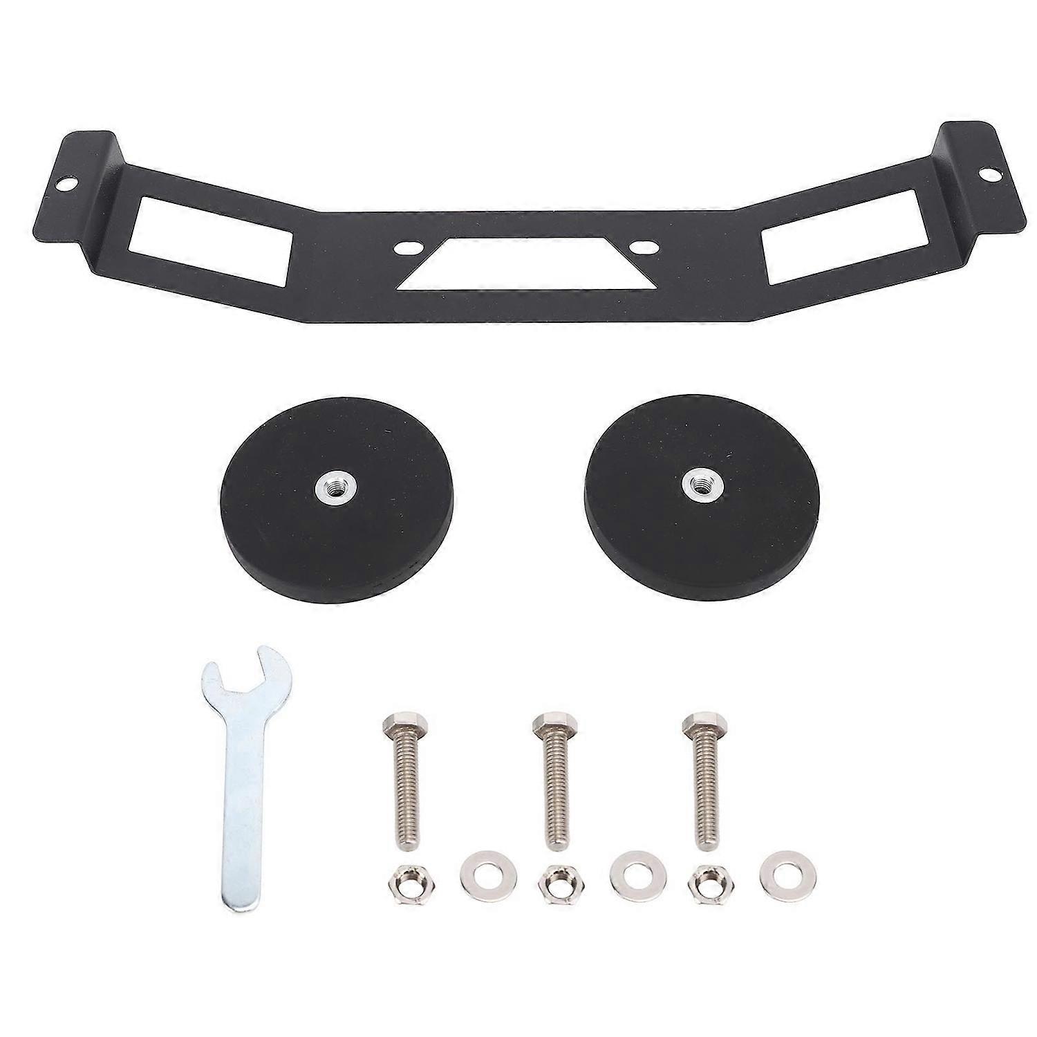 Car Satellite Mount Sturdy ABS and Metal Powerful Adsorption Satellite Car Mounting Kit for RV Boat