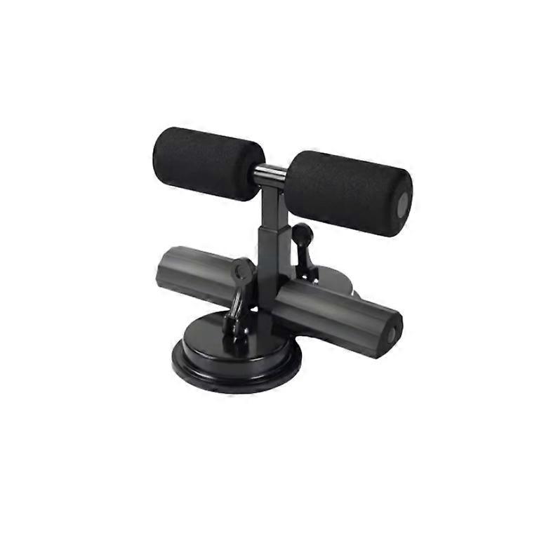 ABSトレーニング補助装置、ABSホームジム用のポータブルシットアップエクササイズ機器、ダブル吸盤ダブルバーブラック