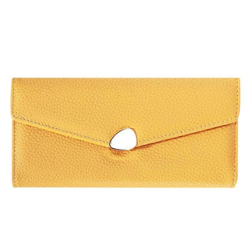 87P Litchi Pattern Multifunctional Large Capacity Wallet Phone Bag