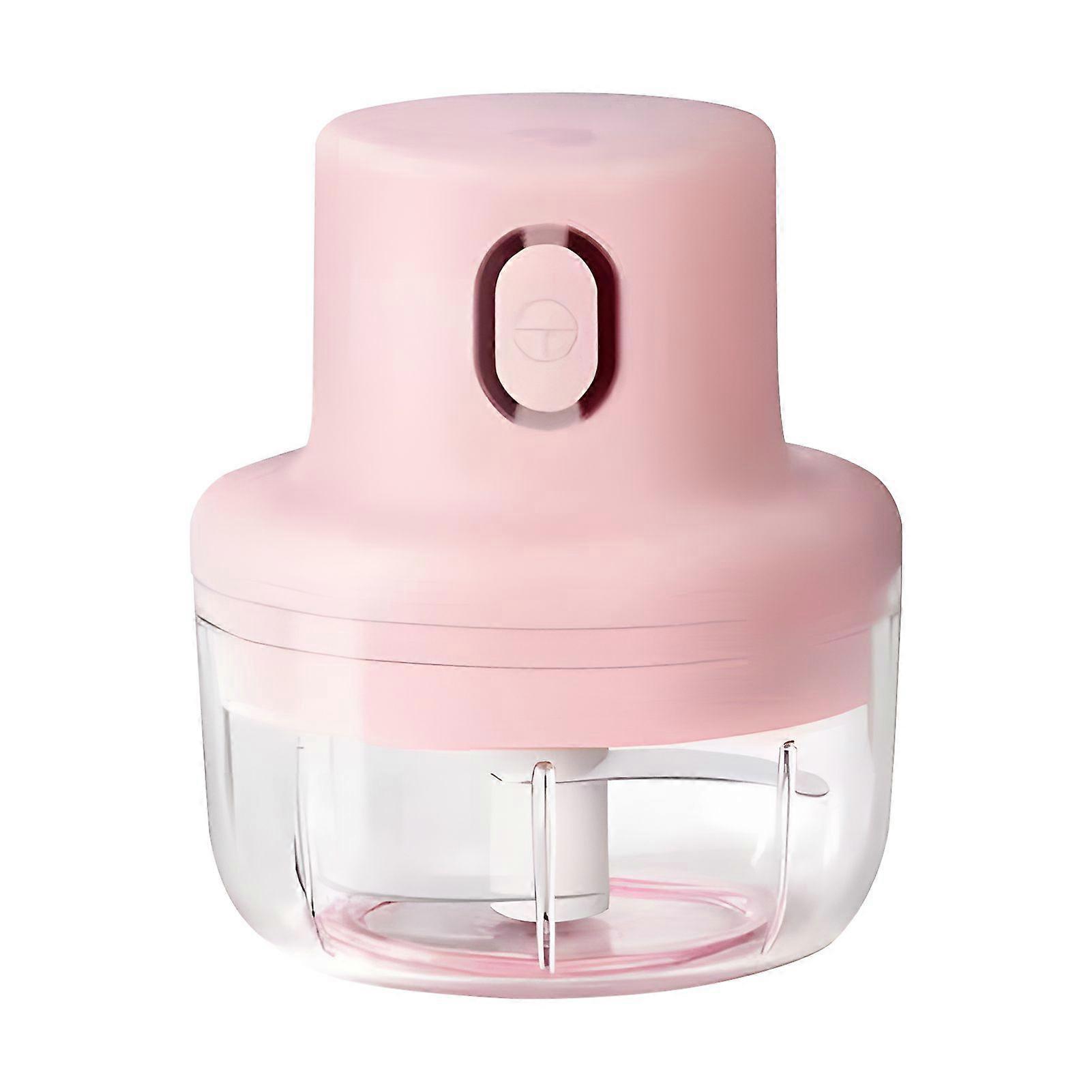 Electric Garlic Chopper Wireless 100ml/250ml Handheld Mini Chopper Rechargeable Food Processor for Garlic Onion Chili Meat Veggies