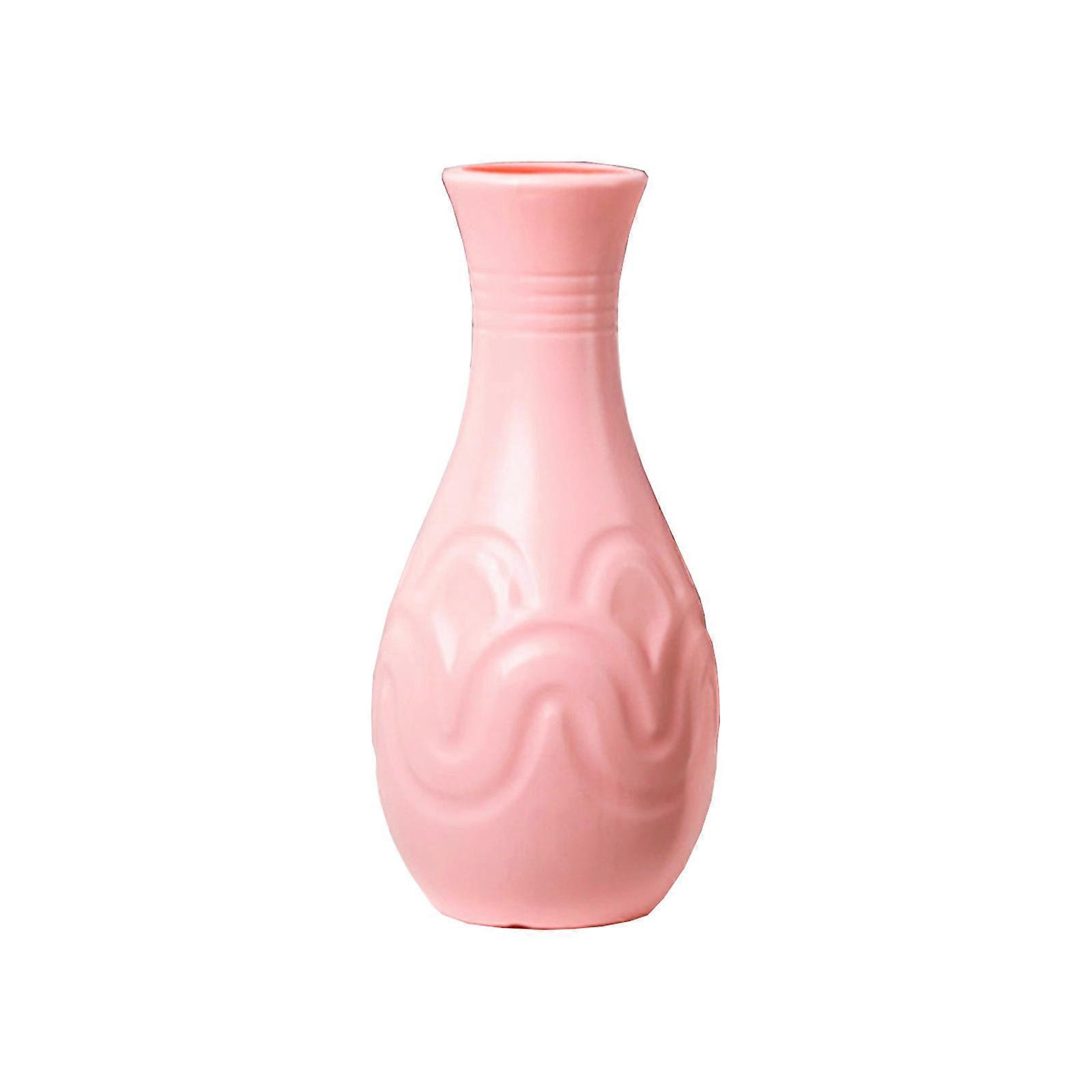 Plastic Imitation Glazed Vase for Home Decor