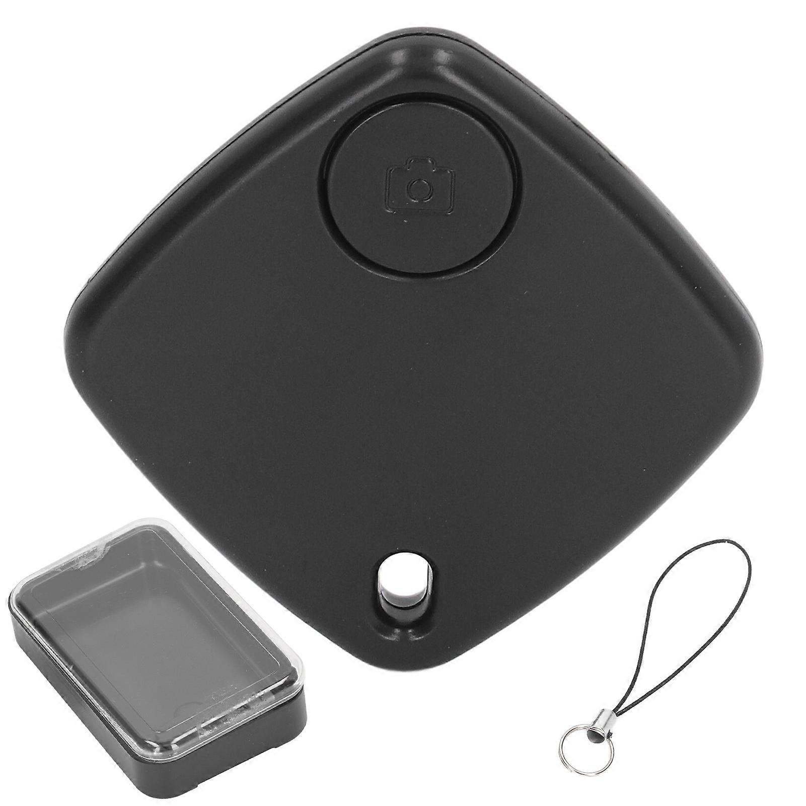 أسود ذكية المحمولة مفاتيح الباحث مكافحة الخسارة IP67 للماء عنصر محدد موقع بلوتوث جهاز تتبع