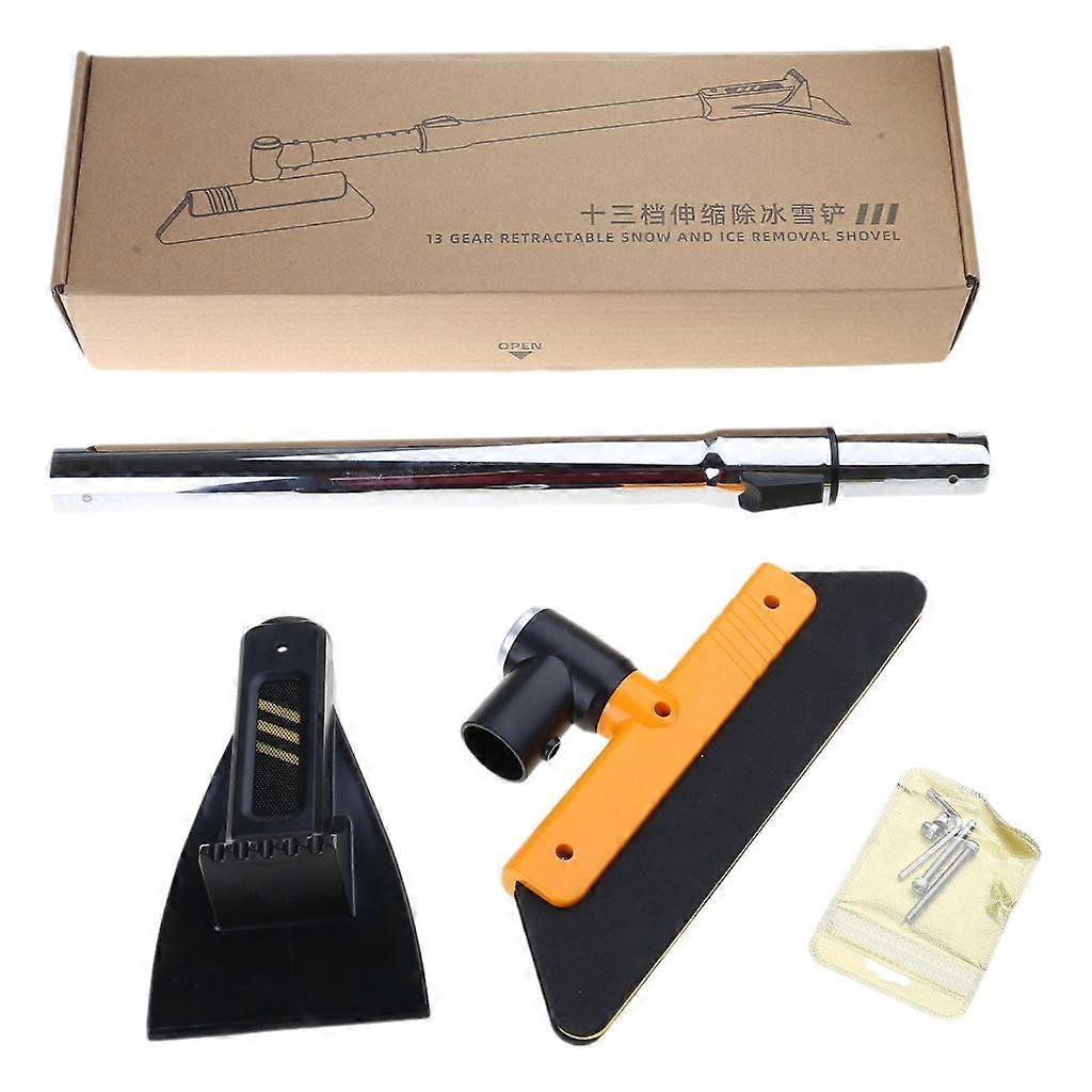 Adjustable Snow Remover Snow Shovel Extendable Deicing Tool Snow Removal Brush
