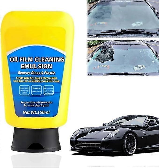 Oil Film Cleaner Emulsion Glass Cleaner for Automotive Use Quick Effect Coating Agent for Car Windows Household Glass