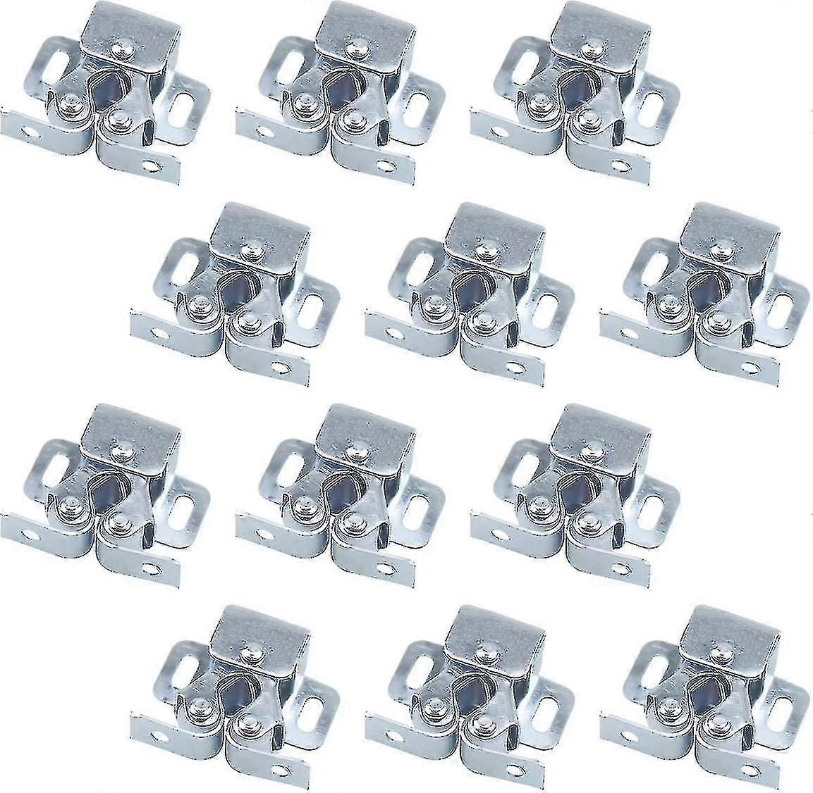 12pcs Latch With Double Roller For Cabinet Swing Door Edition a