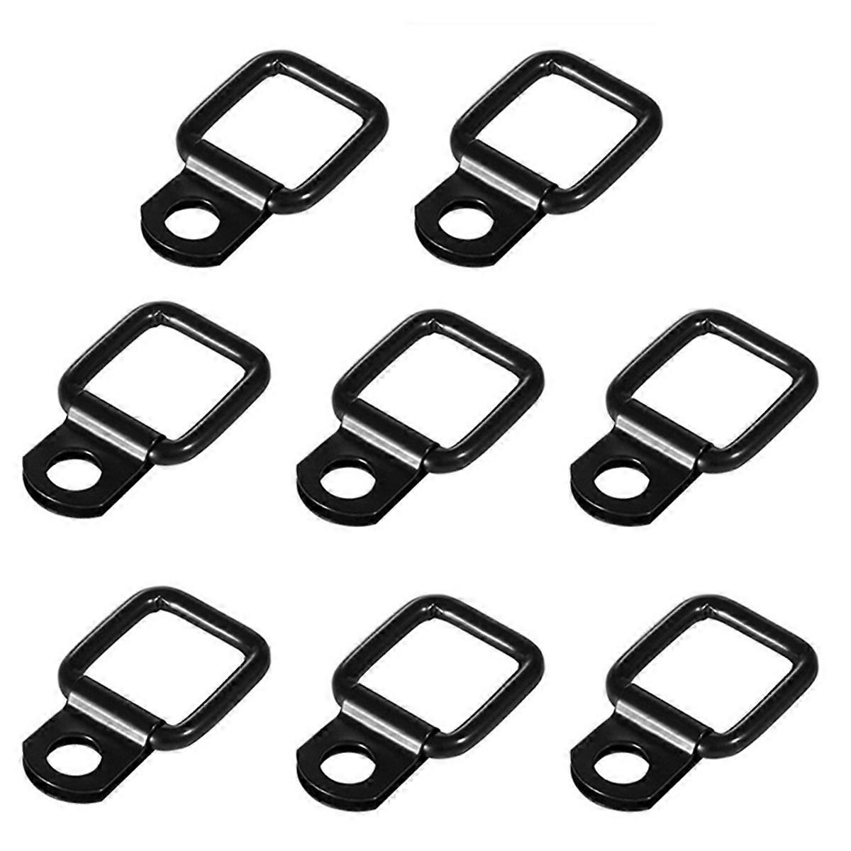Car D-Ring Tie Down Screws Pull Buckle Anchor Ring Roof/Trunk Buckle for Jeep Wrangler TJ JK JL JT 1