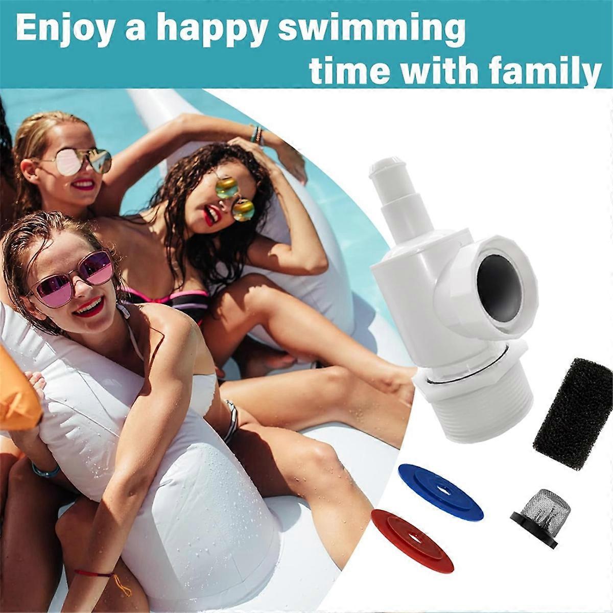 Pool Cleaner Universal Wall Fitting Connector Assembly 9-100-9001