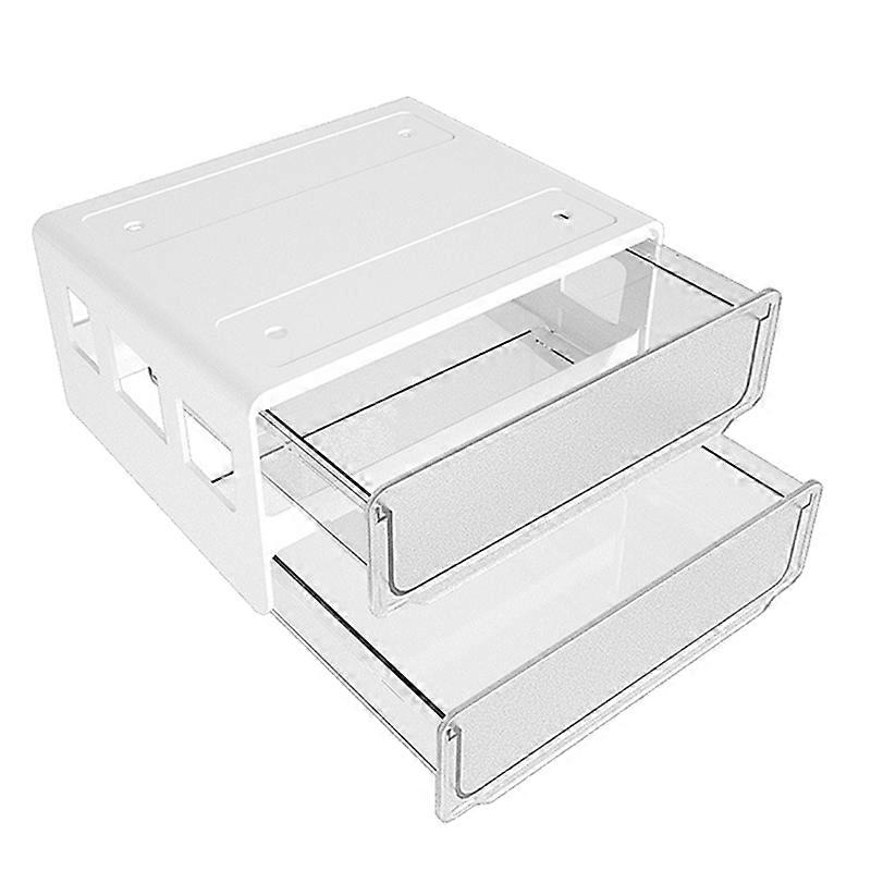 Hidden Self-Adhesive Organizer White