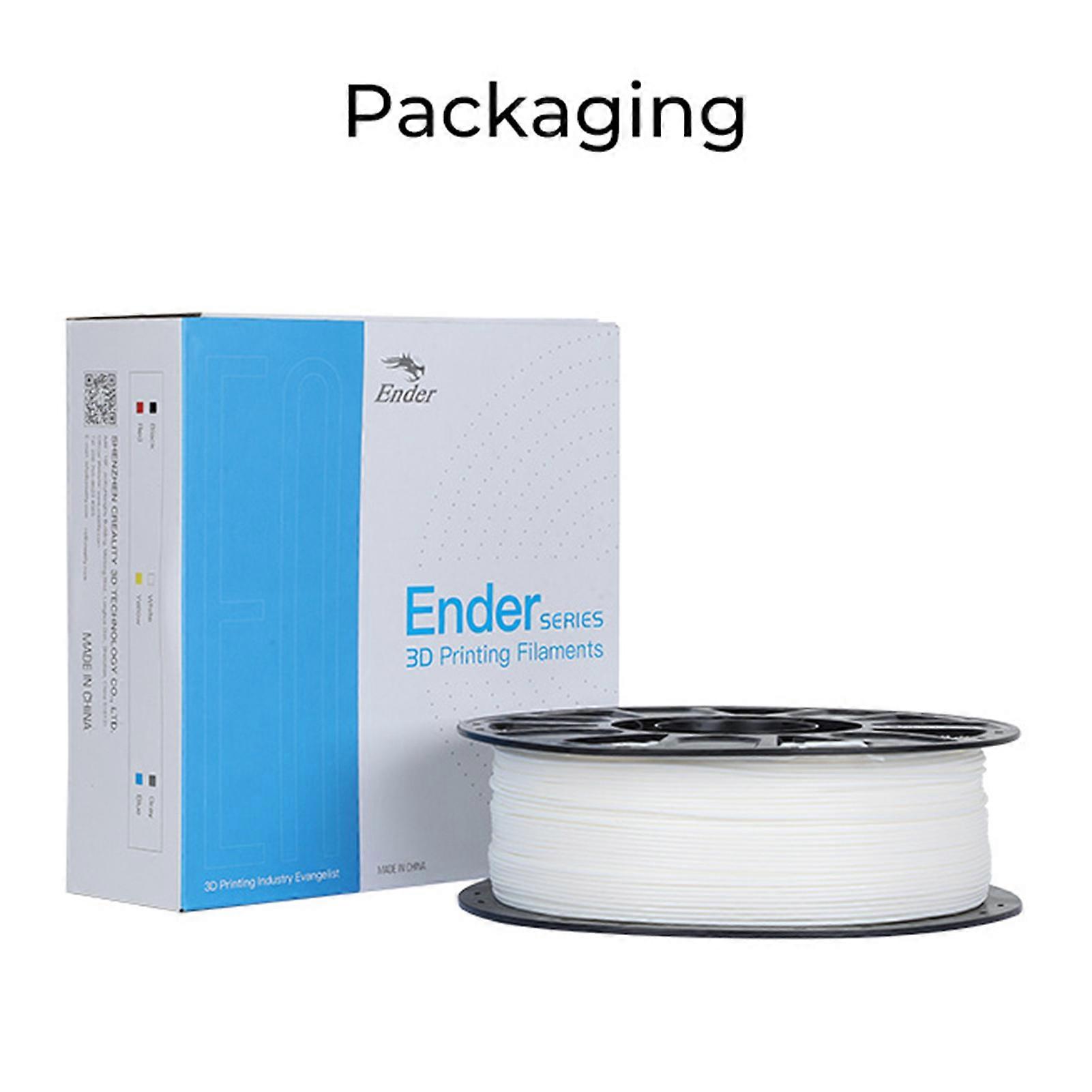 Creality Ender-PLA Filament for Ender Series CR Series All FDM Creality 3D Printer 1.75mm 1kg/2.2lbs Filament Dimensional Accuracy +/-0.03mm