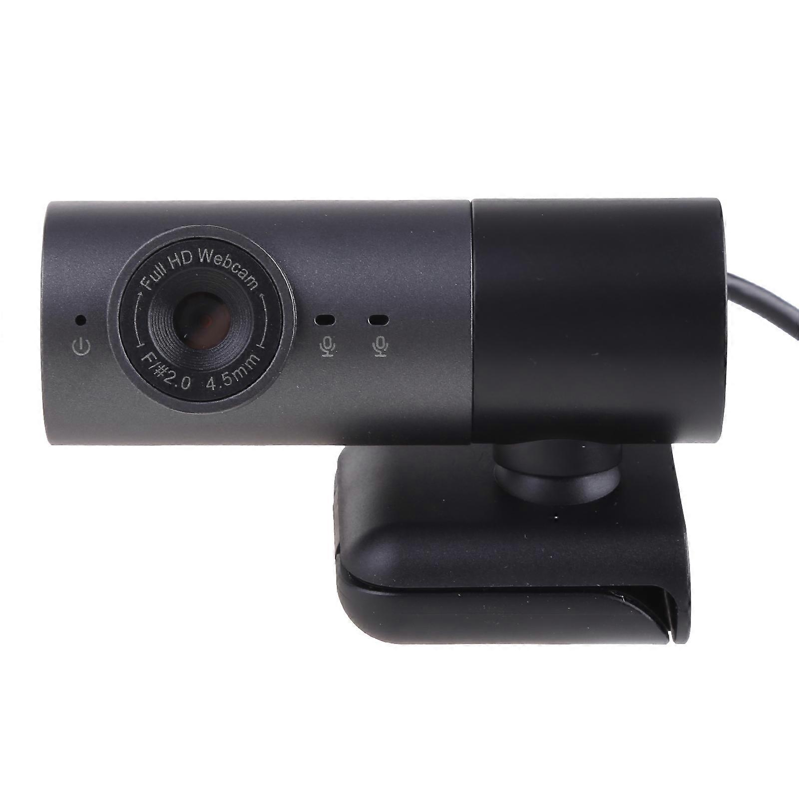 Otofokus 1080p Webcam Stereo Gürültü Önleyici Mikrofon Yüksek çözünürlüklü Kontrol Web Kamerası Yüksek hassasiyetli USB Tak