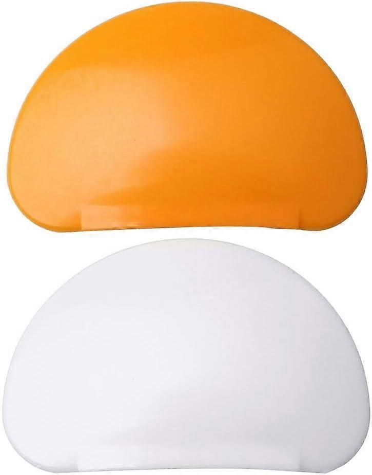 2 Piece Pastry Horn, Pastry Spatula Scraper Pastry Scraper Utensil Rigid Spatula for Chocolate Cheese Dough