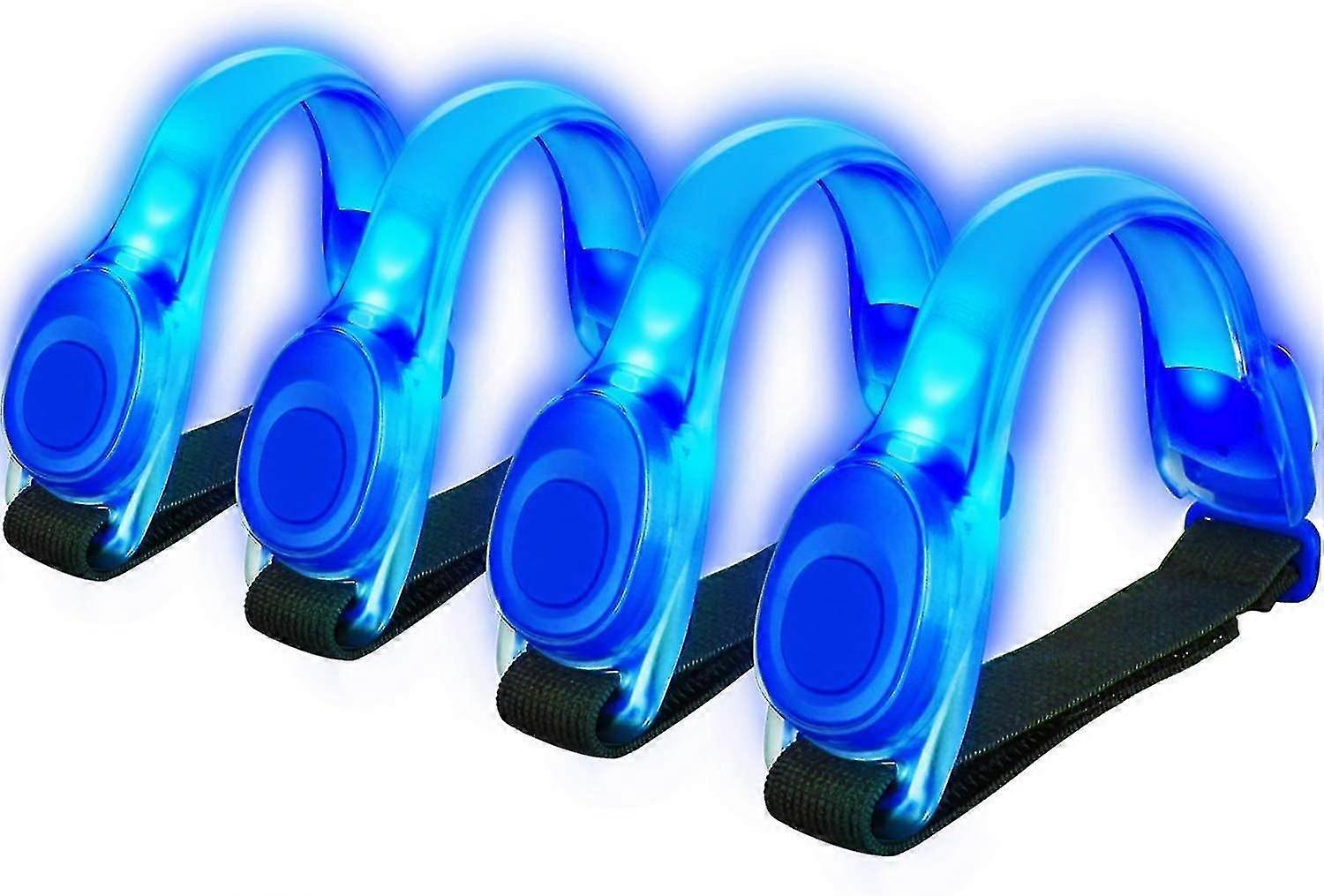 4pcs Led Armbands Reflective Led Armbands For Running And Jogging