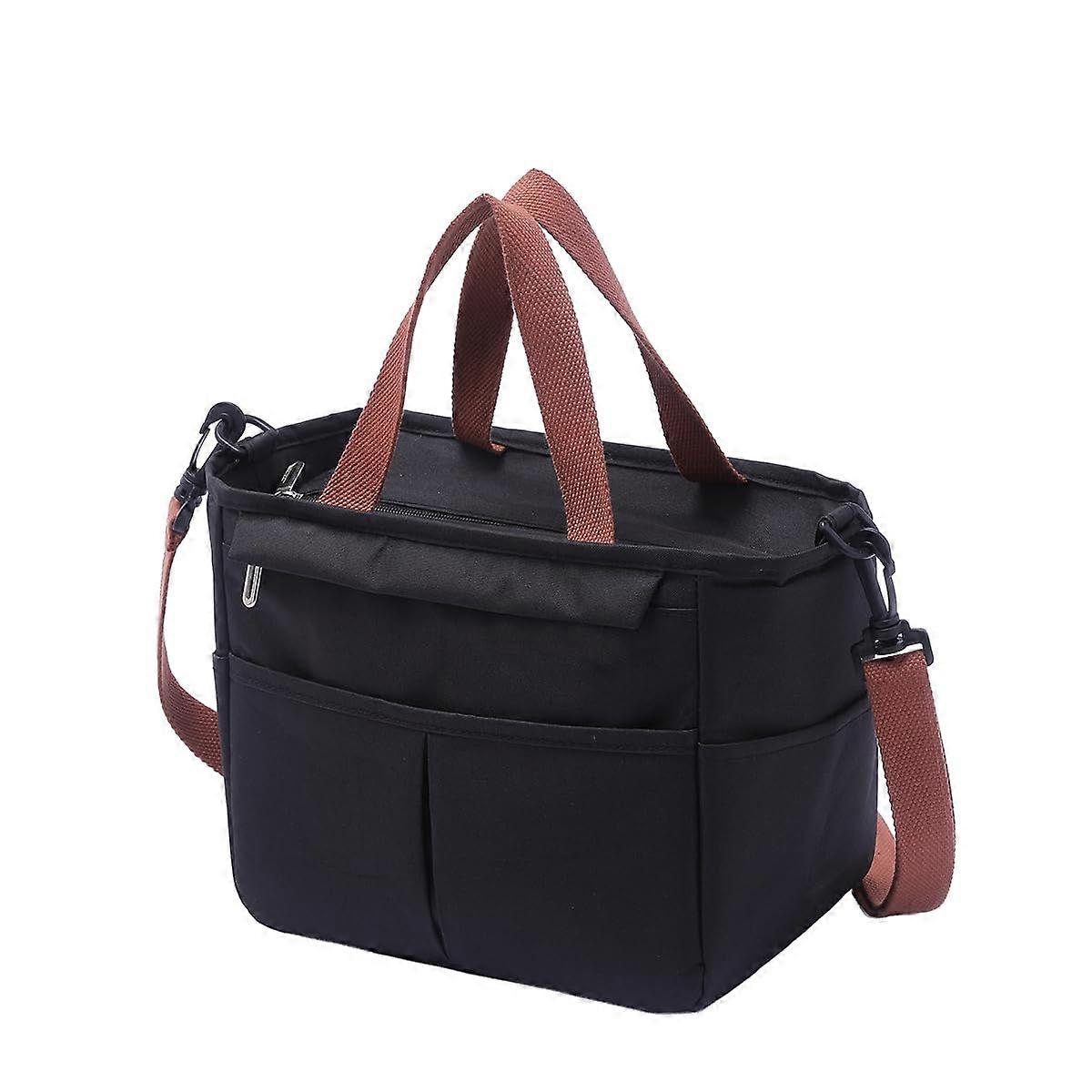 Insulated Zipper Lunch Bag for Work Women, Large Size, Durable Material, Stylish Design, Ideal for Meal Prep
