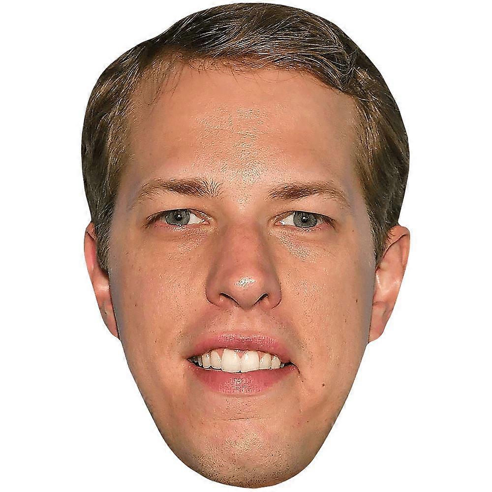 Brad Keselowski (Smile) Celebrity Mask, Flat Card Face