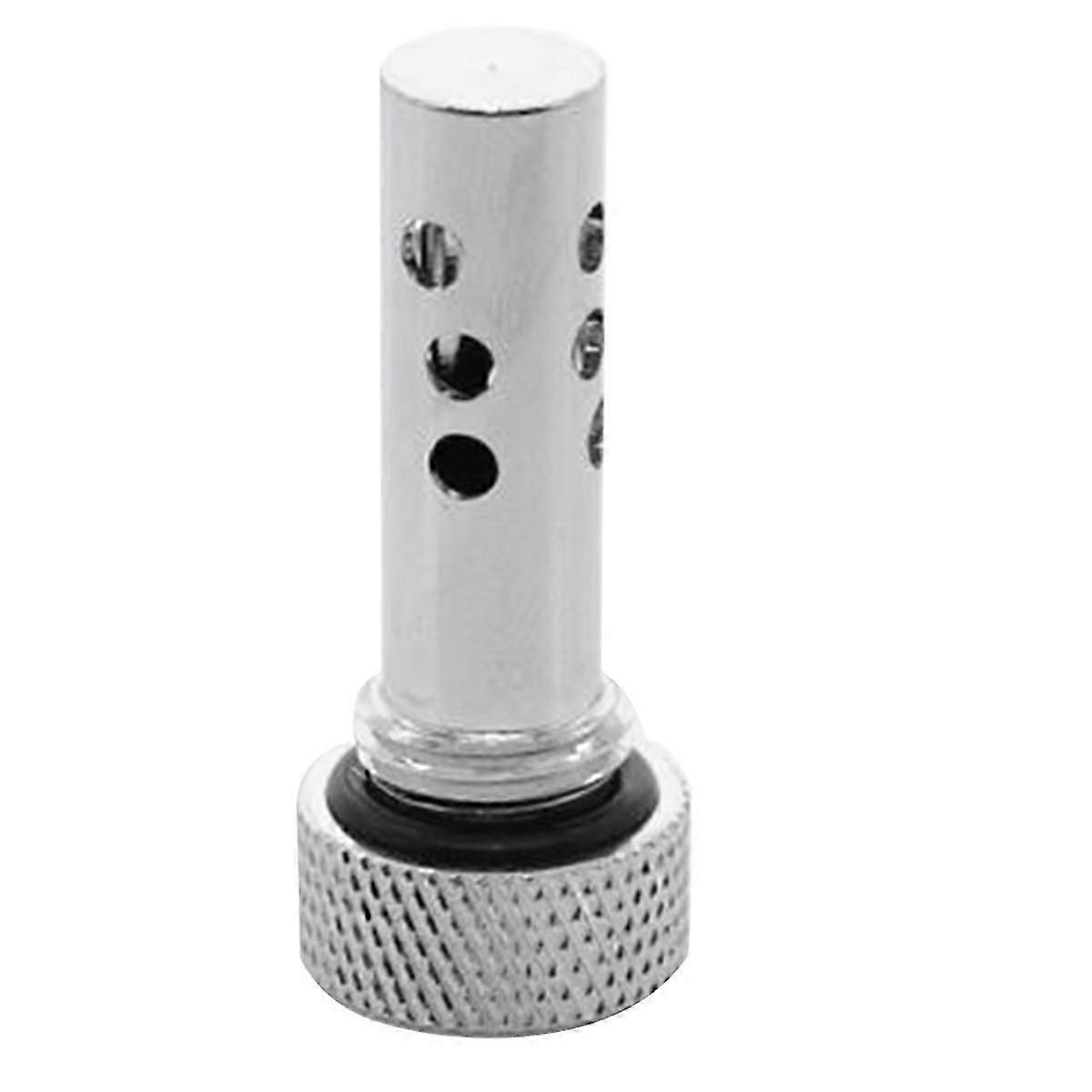 Computer PC Water Cooler Fitting Water Cooling Tank Bubble Prevent Multifunction Hand Tighten for Computer Silver