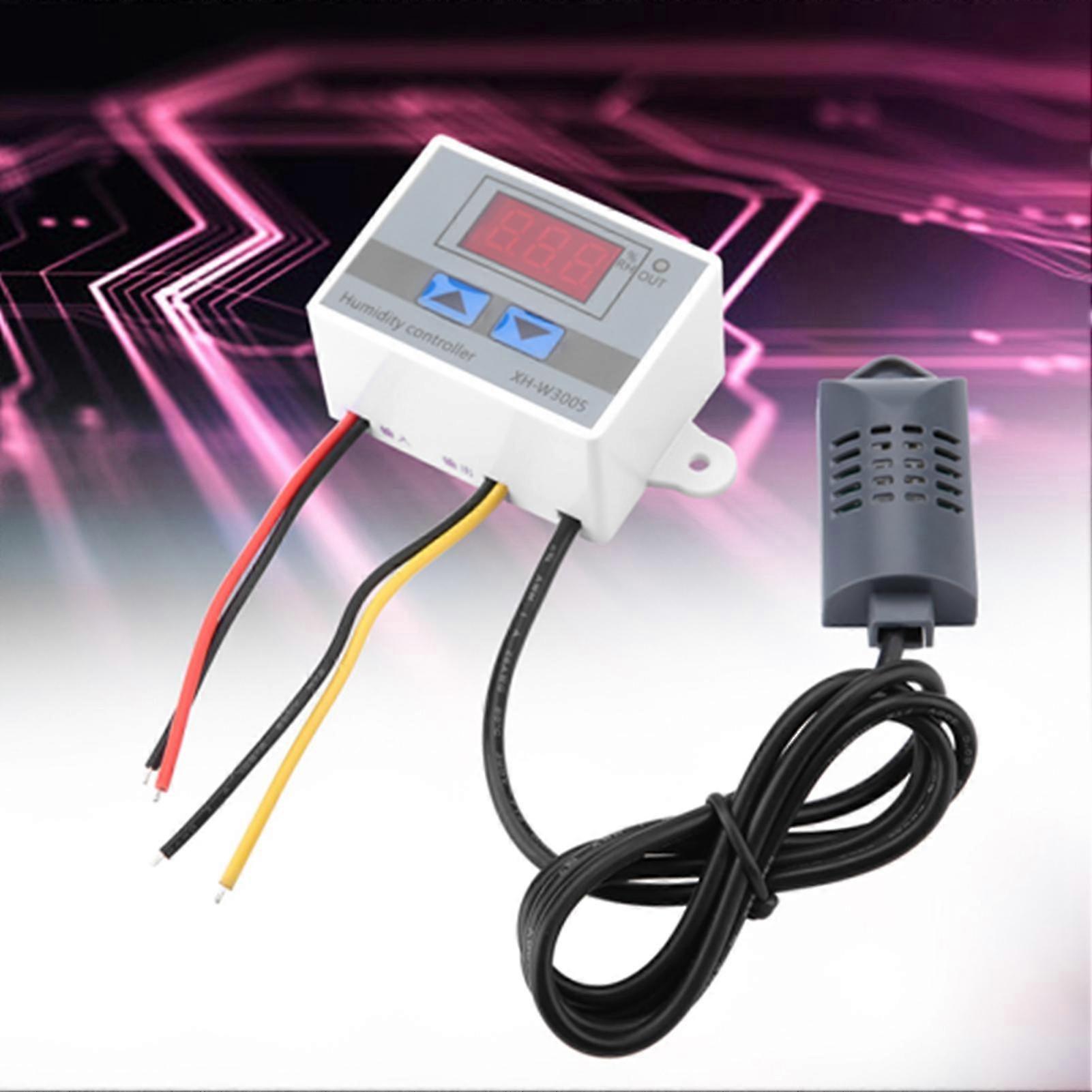 XH-W3005 Digital Hygrometer Switch Controller Humidity Sensor 0~99%RH 220V