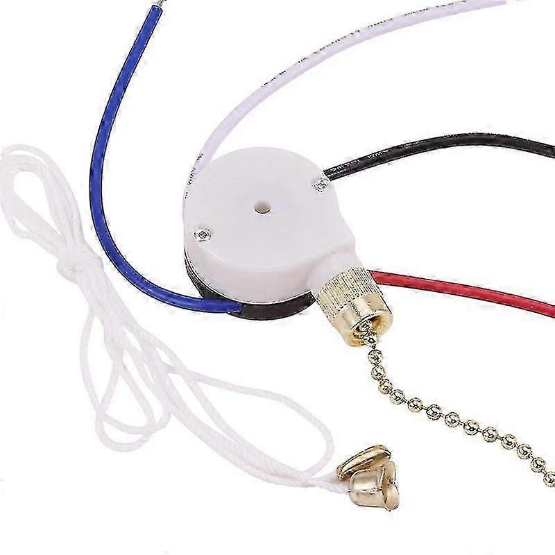 Ceiling Fan Switch Kit 3 Speed 4 Wire - Zipper Speed Control Switch