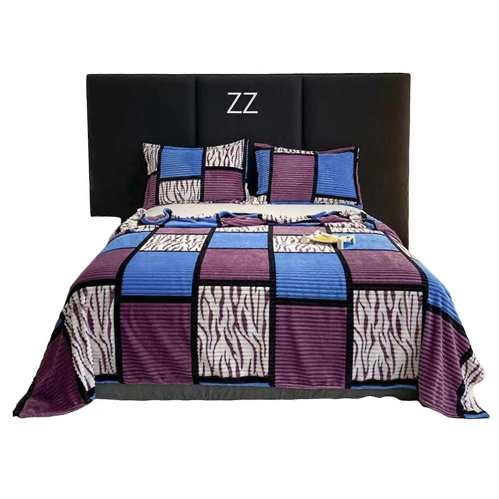 Children's Fleece Throw Blankets Comfortable to Use Air Conditioning Blanket Suitable for Couch Sofa Bed Office