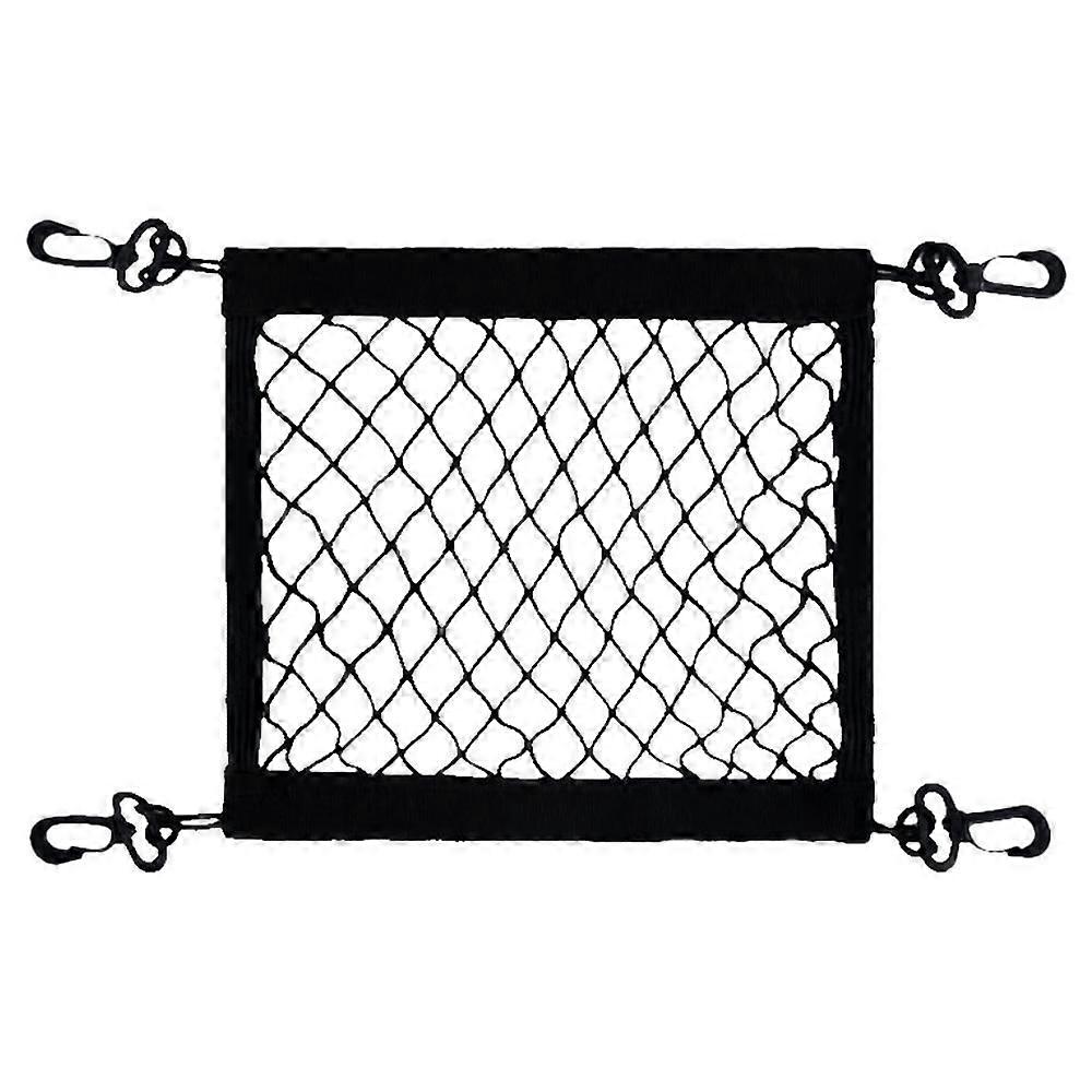 Polyester Motorcycle Cargo Net with 4 Adjustable Hooks and 360 Degree Rotation Motorcycle Net Supplies