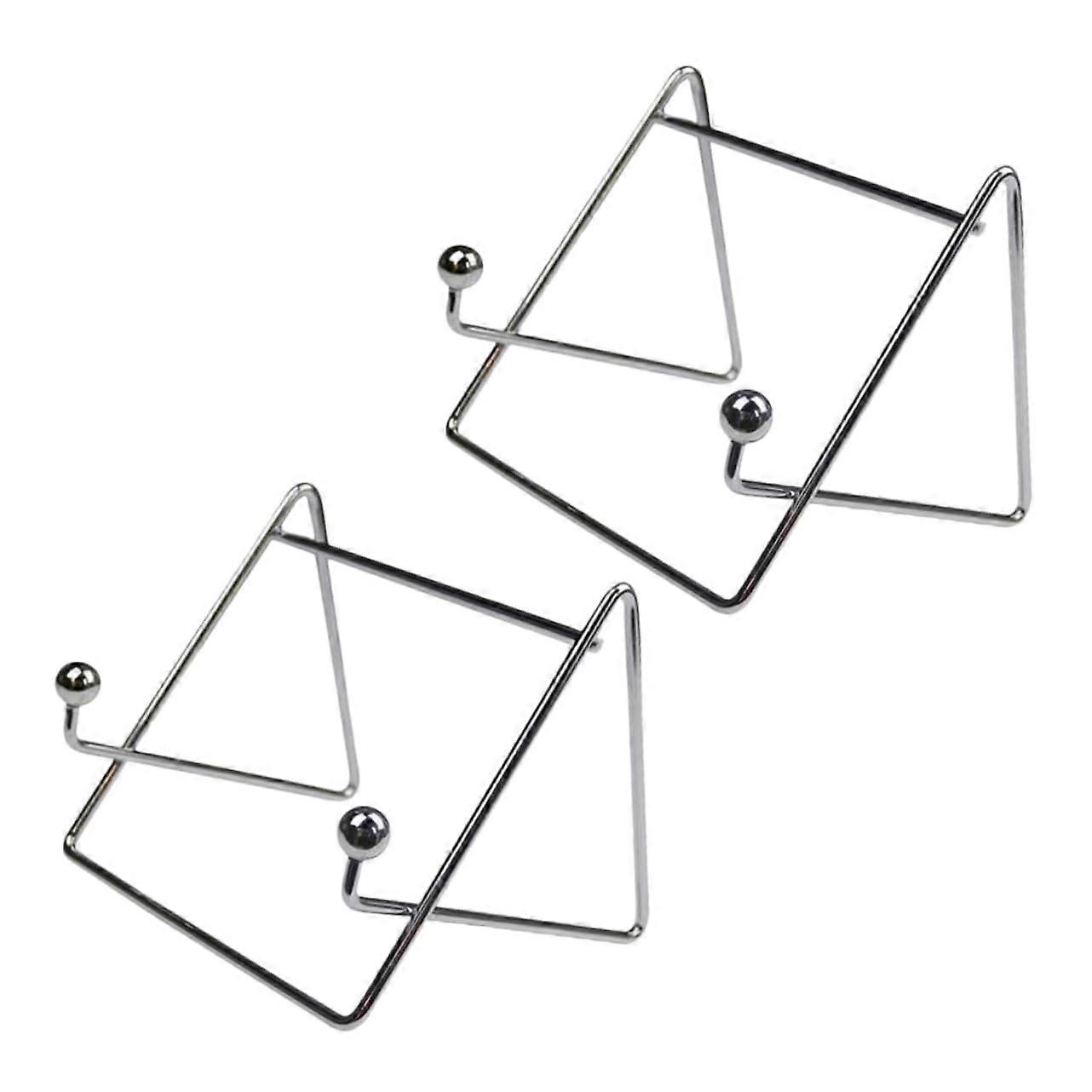 2pcs Tablet Stand Laptop Stand Adjustable Aluminum Risers Notebook Laptop Stand Gold