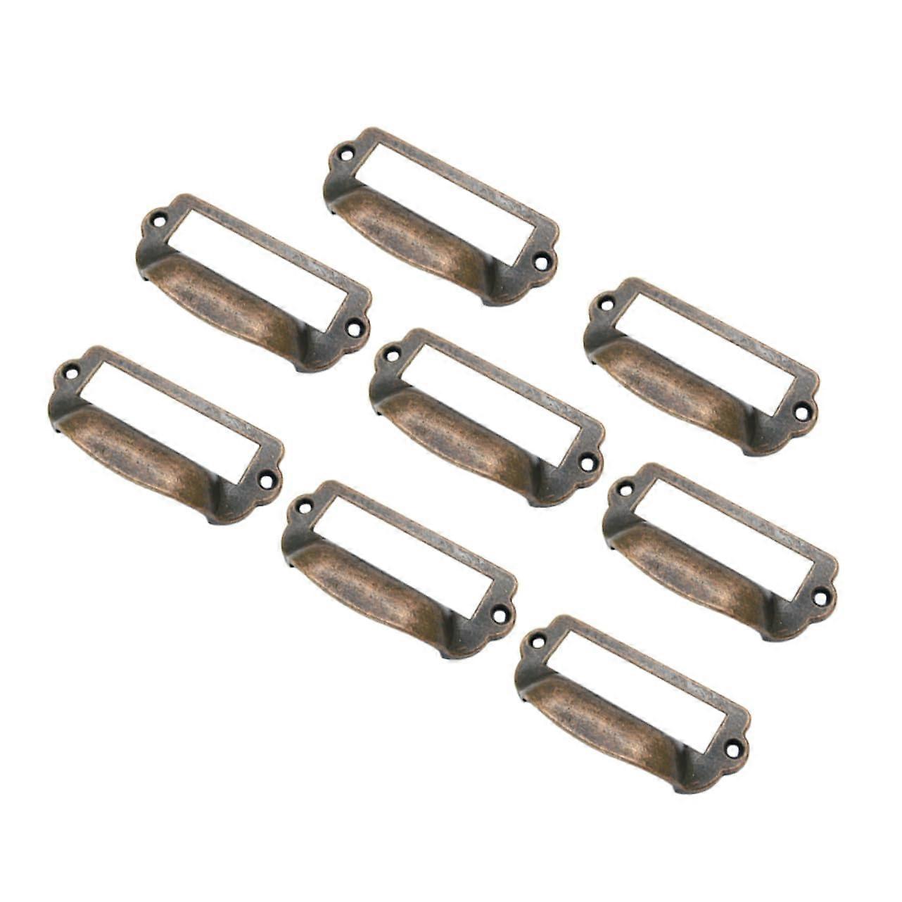 8pcs Zinc Alloy Shell Handle for Drawer Door Cabinet Minimalist Door Knob Wardrobe Pull Handle