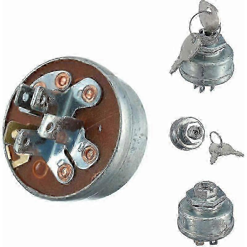 Easy Installation 5-Pin Key Ignition Switch for Mtd 725 0267 Lawn Mower Tractors