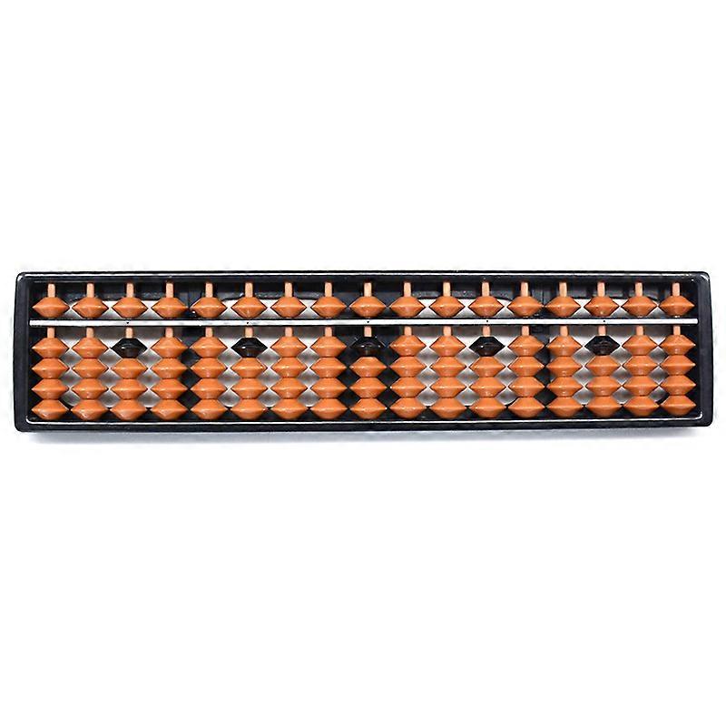 7/9/11/13/15/17 Digit Rods Standard Abacus Brown Bead Soroban Calculator Counting Tool Mathematics Beginners Caculating Toys