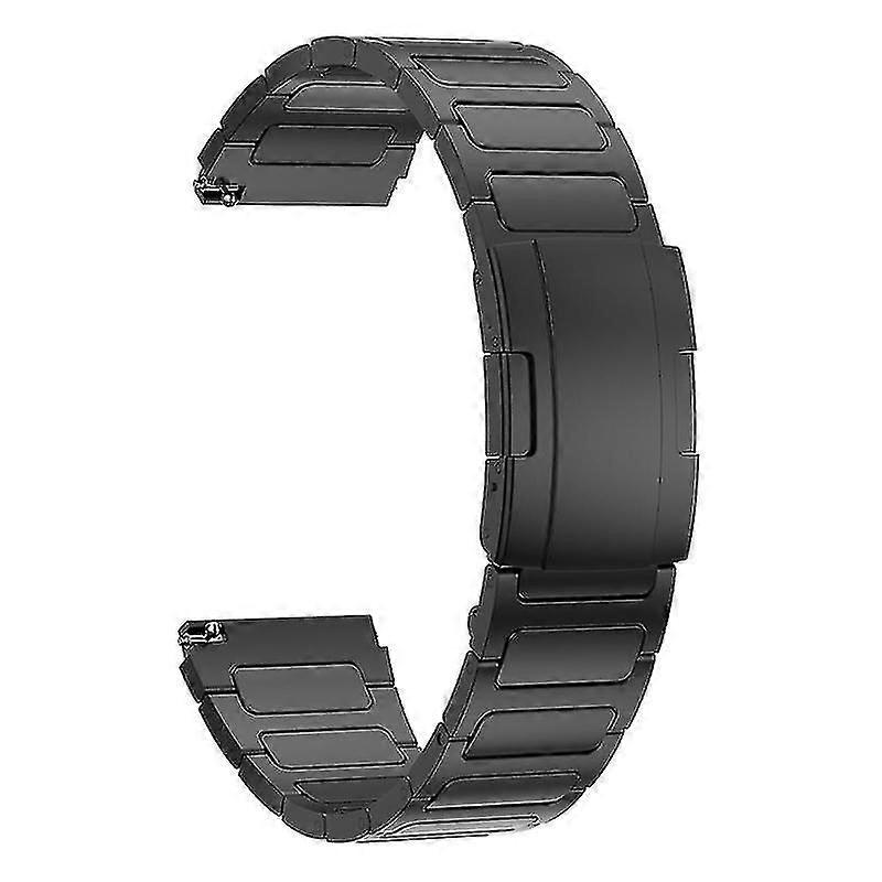 Opaska ze stopu tytanu 22 mm do zegarka Huawei 4 / watch 4 Pro, bransoletka z klamrą żółwia