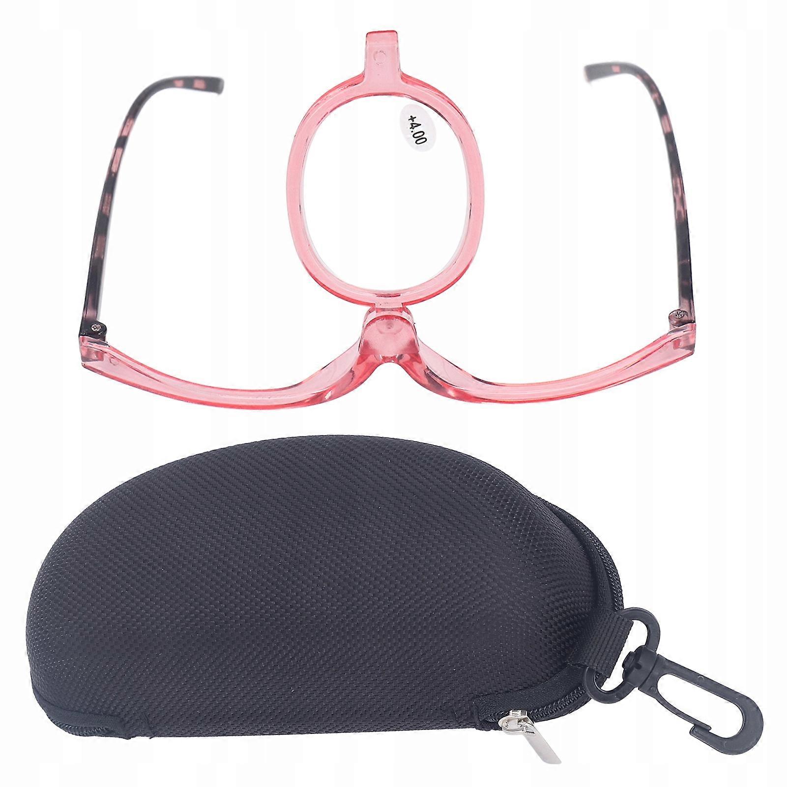 Magnifying Makeup Glasses Rotating Glasses +4.00